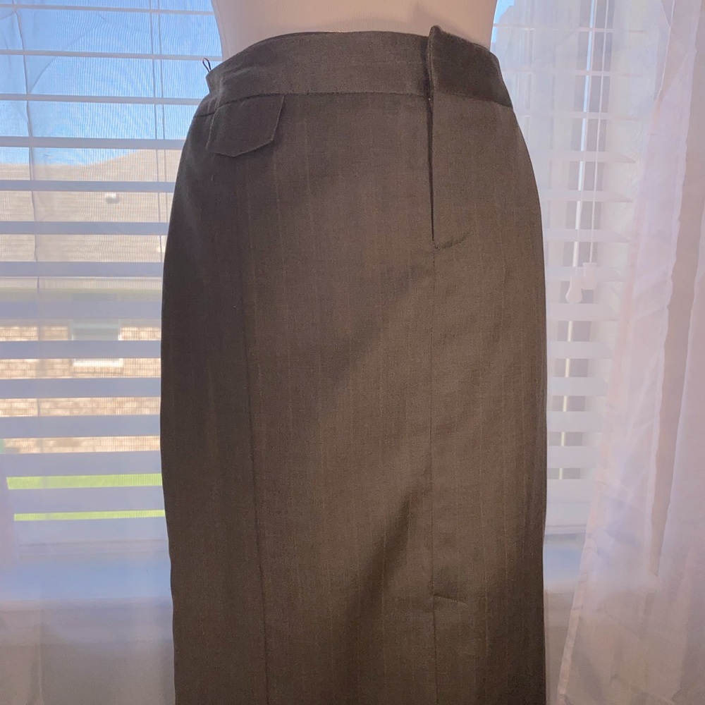 Professional pencil skirt double split
